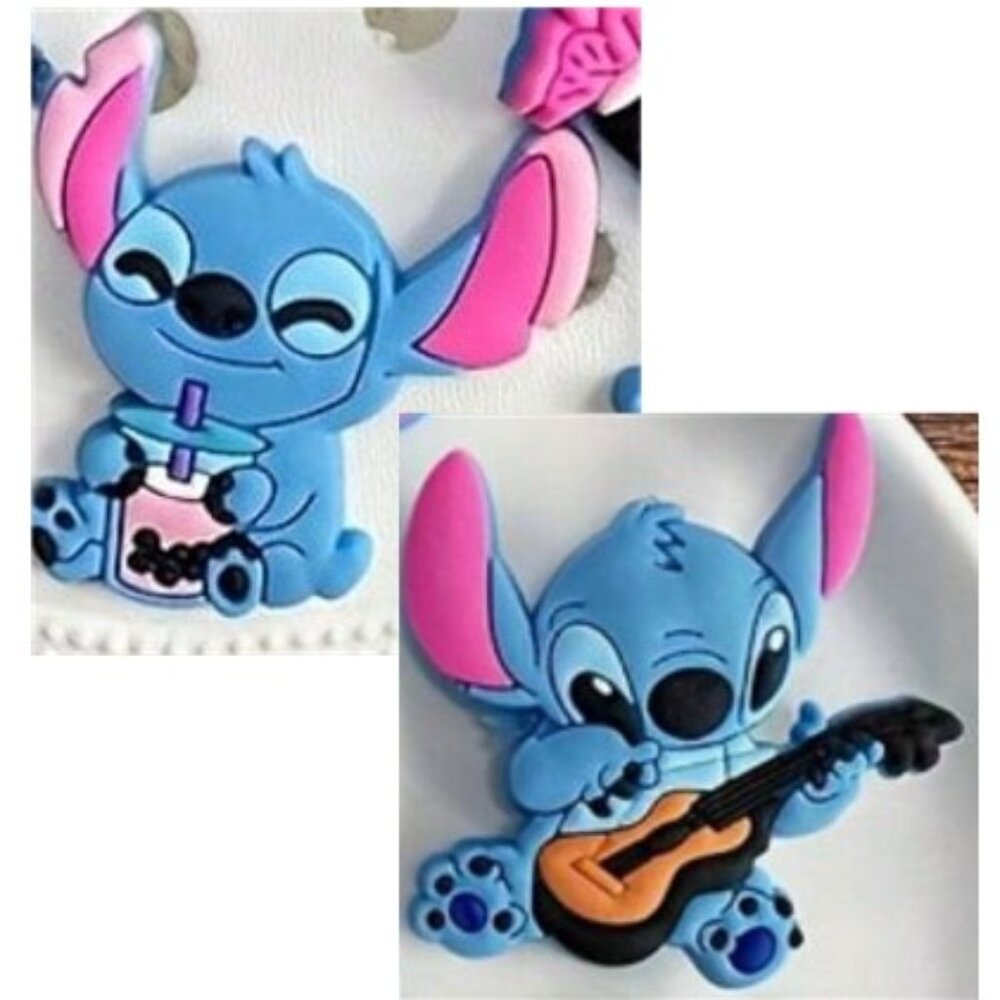 DISNEY Stitch LARGE Jibbits Crocs Charms (2-Piece)‎ BRAND NEW & SO CUTE!
